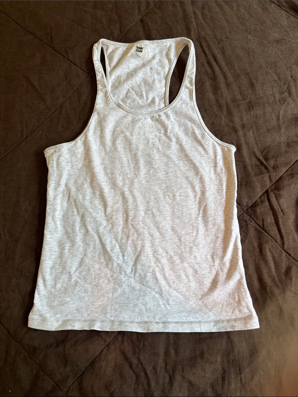 TNA Women’s Light Gray Racerback Tank